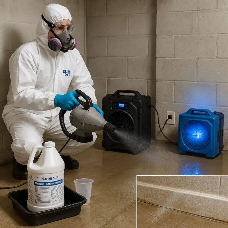 Sanitization and Odor Removal process in Grand Saline, TX