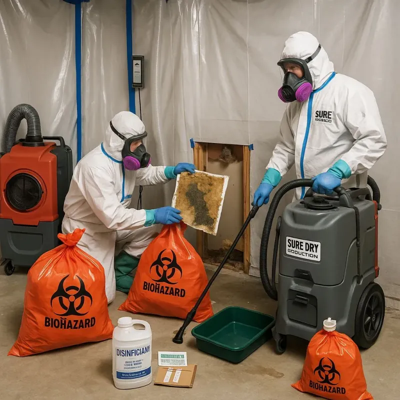 Contaminated Water Handling Protocols process in Grand Saline, TX
